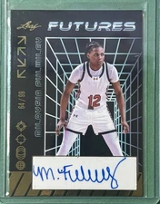 2024 Leaf Futures Milaysia Fulwiley Autograph Auto Gold /99 LSU Tigers Rookie RC