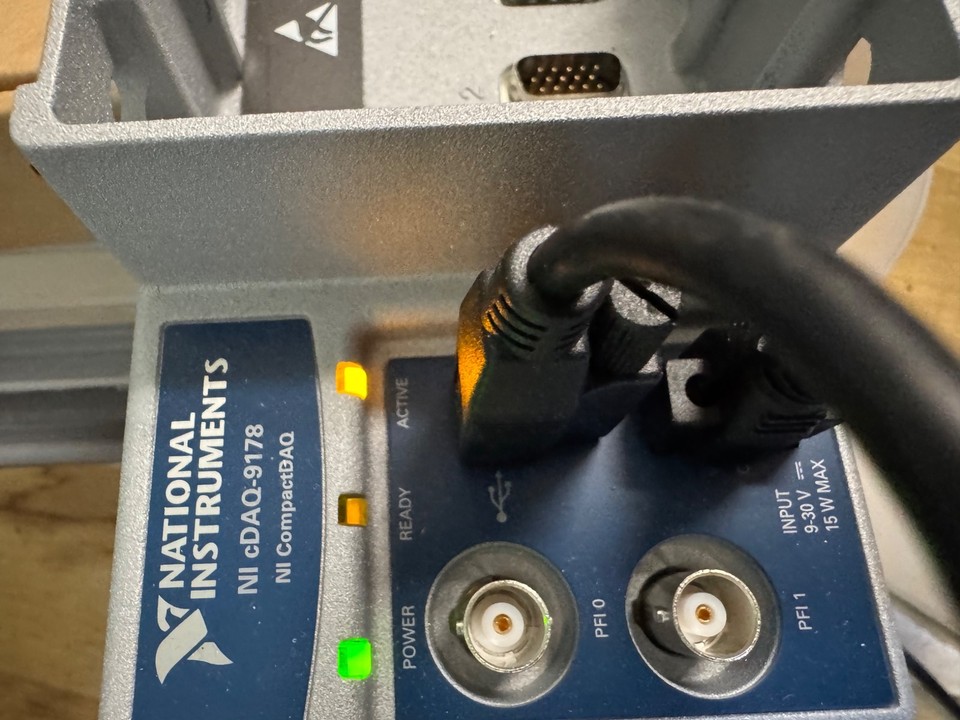 National Instruments NI cDAQ-9178 CompactDAQ Chassis 8-Slot AC adapter ...