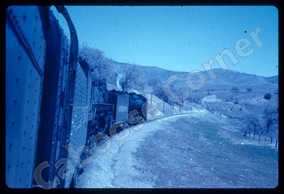 Southern Pacific Railroad SP #4202 & 4440 4-8-4 Coast Line 35mm Slide (6251)