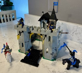 Vintage Playmobil 6074 Black Falcon&rsquo;s Fortress, All Parts, Box, Instructions