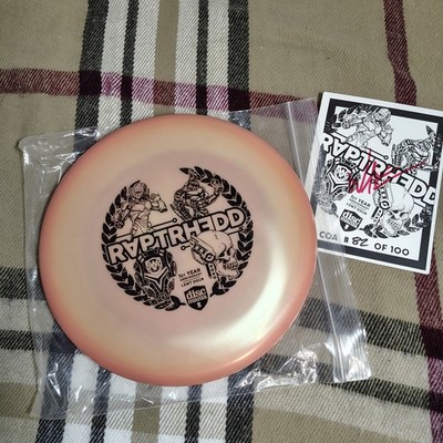 Discmania Raptrhedd 1st LSWT Disc Anniversary Limited Edition #/100 Frisbee Golf