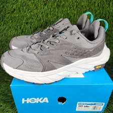 Hoka One One Anacapa Breeze Low Men's Size 9 D Running Shoes Gray Sneaker New