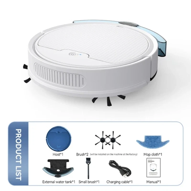 3 In 1 Smart Sweeping Robot Vacuum Cleaner Home office strong suction - Bild 3 von 4