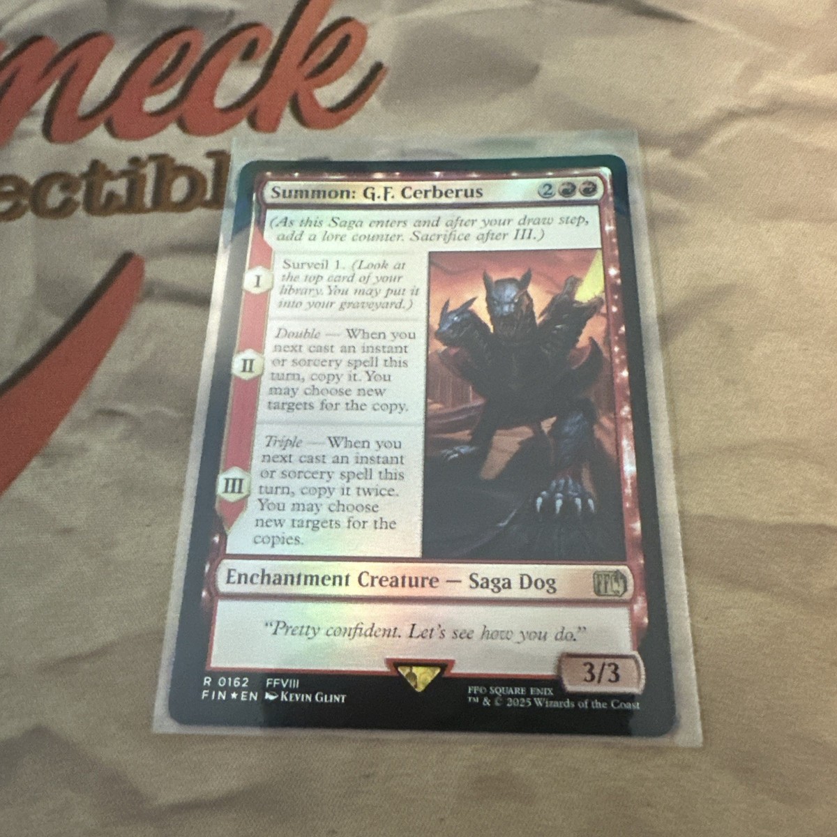 MTG Summon: G.F. Cerberus Final Fantasy Foil #0162 | eBay