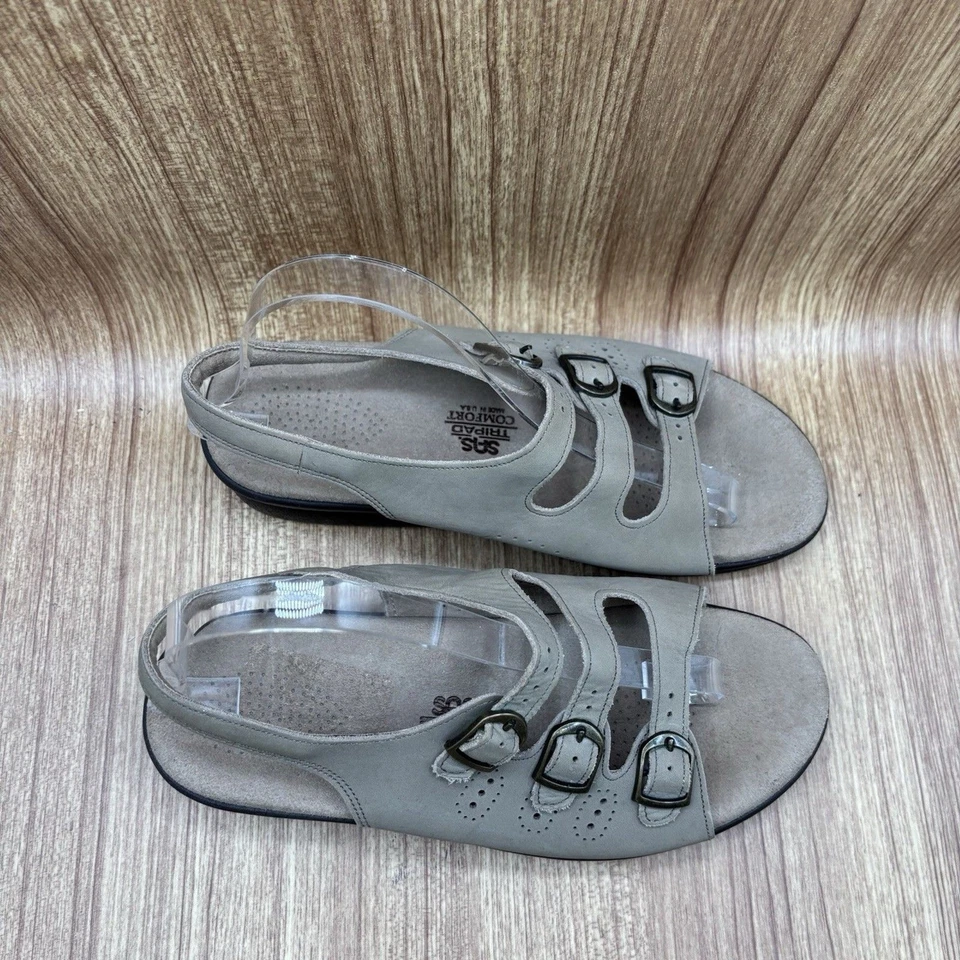 SAS Mystic Tripad Comfort Tan Adjustable Women’s Size 8.5 Wide Sandals - Image 2 of 4