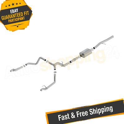 Borla 140775 ATAK Catback Exhaust for 2019-2023 Silverado/Sierra 1500 6.2L V8