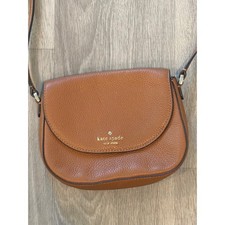 Kate Spade New York Leila Mini Flap Crossbody bag brown