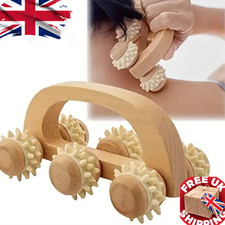 1PC Wooden Massage Roller Tool