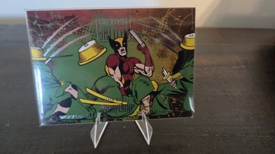 2023 Fleer Ultra Wolverine Greatest Battles Wolverine vs The Hand #GB-2 