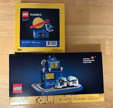 Lego 40786 & 6607199 Micro Command Center And Retro Space Explorer GWP