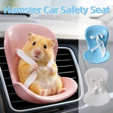 Portable Hamster Car Safety Seat Small Animal Safety Carrier Hamster Vent Mount