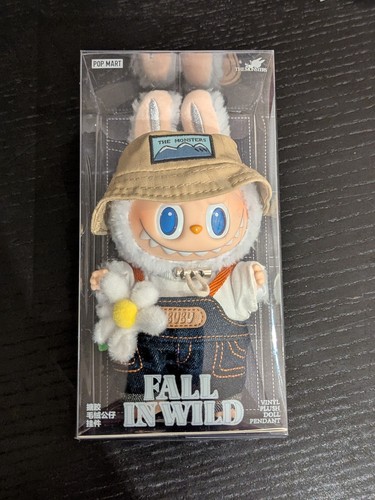 100% AUTHENTIC From POP MART x Labubu THE MONSTERS FALL IN WILD Plush Pendant