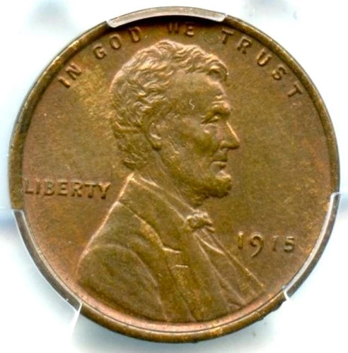 1915 Lincoln Cent, PCGS Genuine Cleaned-AU Detail