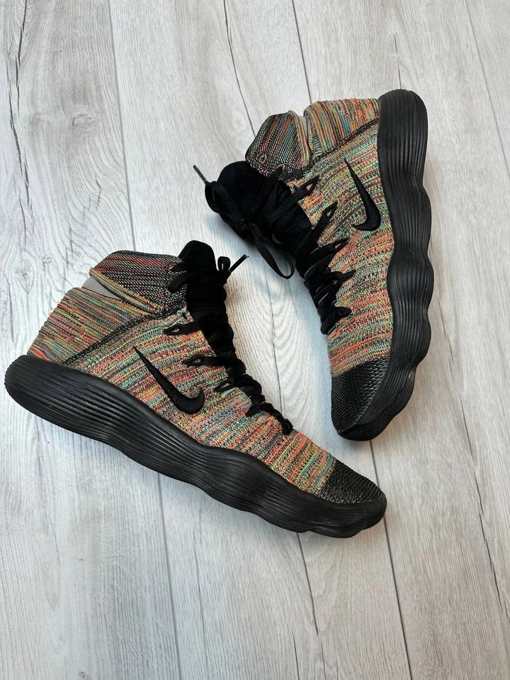 Size US-11 Nike Hyperdunk 2017 Flyknit Multi-Color 917726-006 RARE - Image 3 of 4