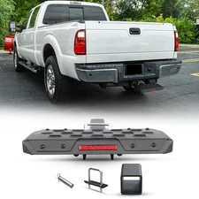 Fit SUV Trucks Pickups with 2" Receiver Universal Bumper Tow Hitch Step Trailer