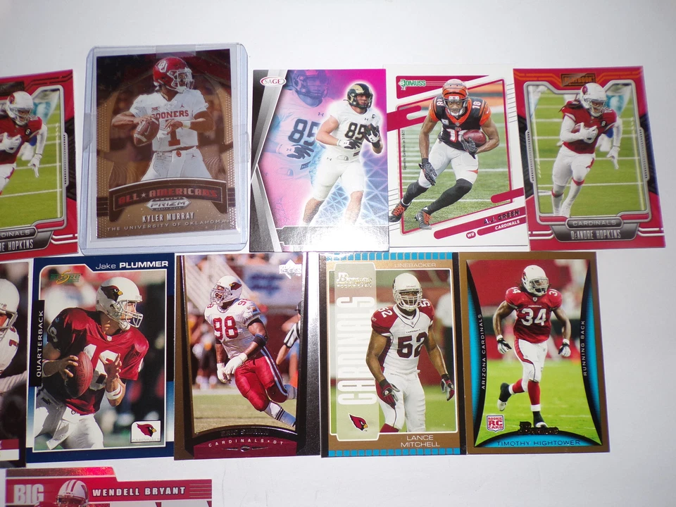 15 Phoenix 6RCs Kyler Murray Prism Tr McBride 4 gold Campbell Mitchell Hightower - Image 4 of 4