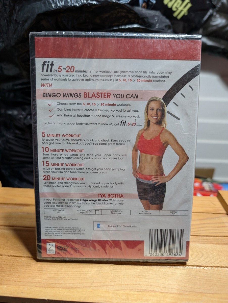 Fit In to 20 Minutes Bingo Wings Blaster (DVD) UK