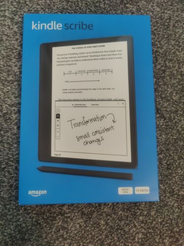 Amazon Kindle Scribe 16GB, 10.2", 300ppi, Paperwhite Display, Basic Pen (Sealed) - Picture 1 of 2