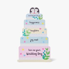 Paperchase Wedding Cake Musical innovation Card