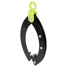 Timber Tuff TMW-53 14 Inch Jaws Log Grapple Tool w/ Clamping Teeth and Swivel