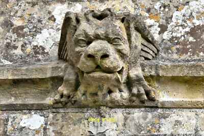 Foto 12x8 Codford St Peter, St. Peter's Church: Grotesken und Wasserspeier um 2021