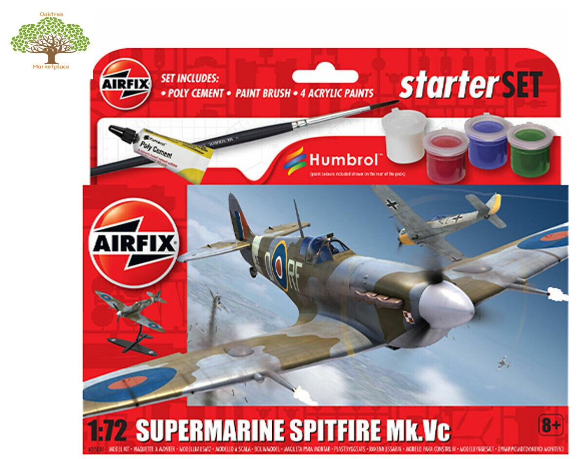 Airfix Supermarine Spitfire MkVc 1:72 Plastic Model Kit - A55001 - Image 13