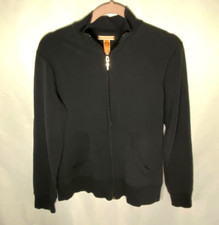 Lucy Athletic Full Zip Jacket Black Athleisure Activewear Pockets Women's Size L