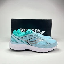 Saucony Cohesion 14 Powder Blue Athletic Running Shoes Sneakers Women's Size 10