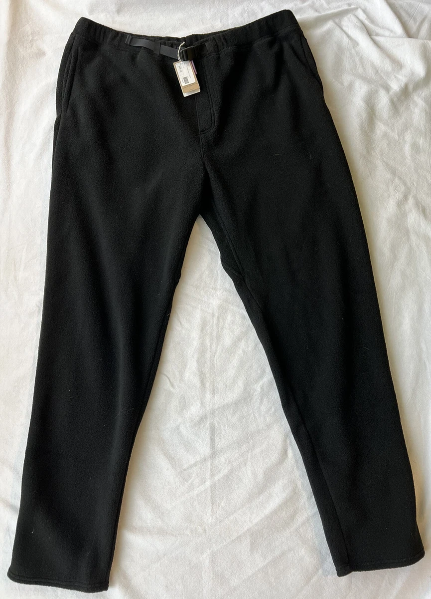 Patagonia Black Synchilla Snap-T Fleece Pants Men's Size XX Large 56676