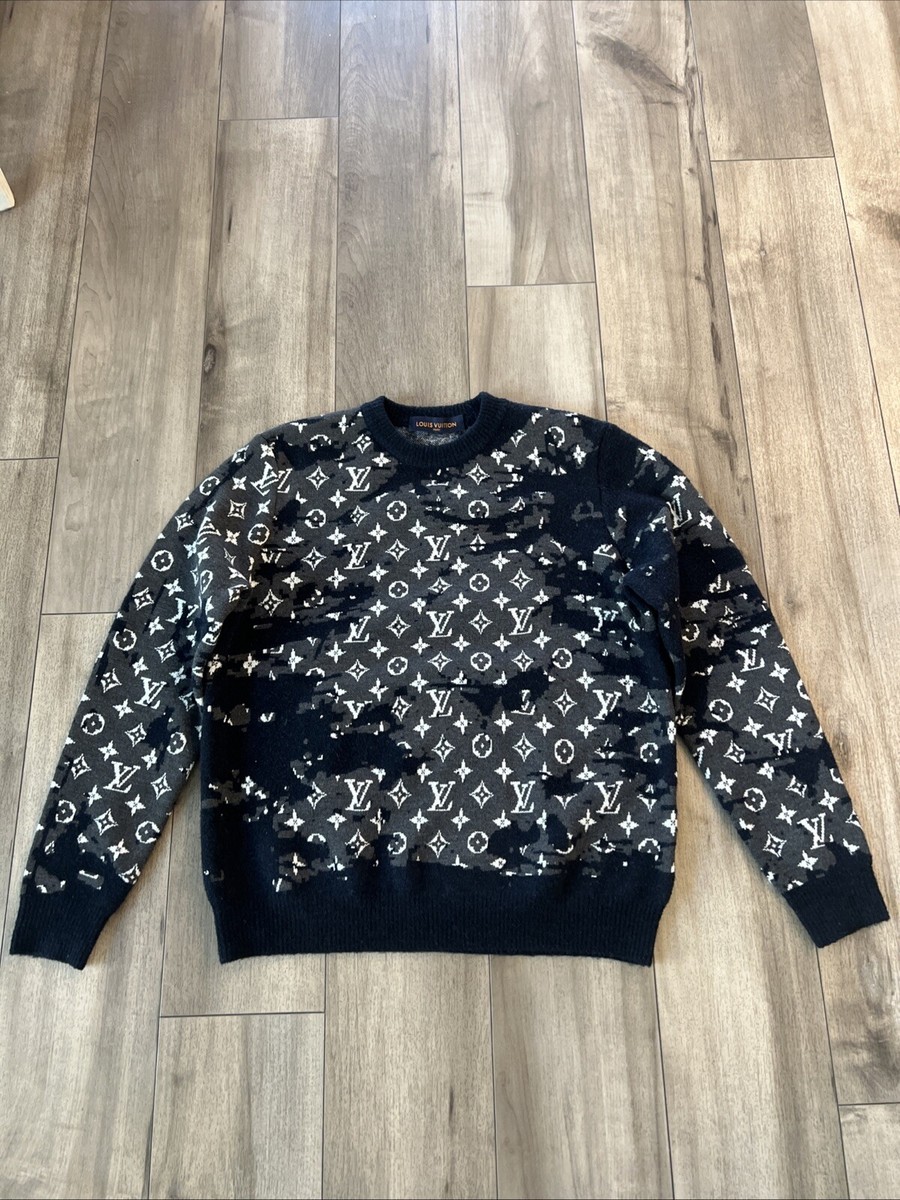 Lv Clothes Mens Lv Sweater Louis Vuitton Men's Crew Neck Sweater