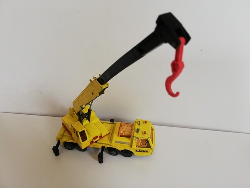 Vintage Matchbox Super Kings Hercules Mobile Crane K-12 K-113 Lesney 1974 Laing - Picture 3 of 8