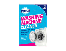 2 Pack WASHING MACHINE CLEANER POWDER Removes Clean Grime Dirt Sterilise Protect