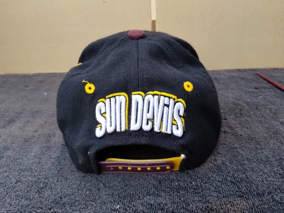 Vintage 2000s Arizona State Sun Devils Zephyr Snapback Hat Cap One Size ASU - Image 4 of 4