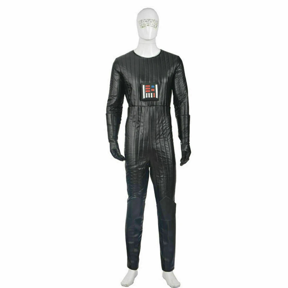 Starwars Costume Black Jumpsuit Star Wars Darth Vader Cosplay Suit - Image 4 of 4