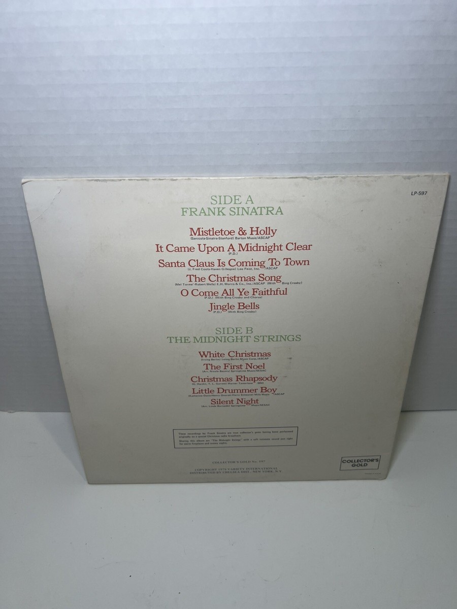 FRANK SINATRA-MIDNIGHT STRINGS-MERRY CHRISTMAS TO YOU Album