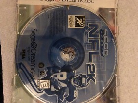 NFL 2K (Sega Dreamcast, 1999) (DEFECTIVE; PLEASE READ DESCRIPTION)