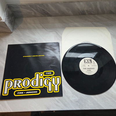 The Prodigy   Fire / Jericho 12'' Old Skool Hardcore Vinyl 1992 XL Genaside II 92