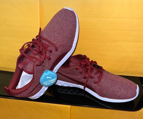 red puma soft foam shoes