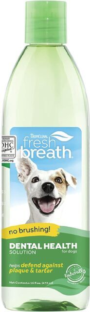 TropiClean Fresh Breath Oral Care Water Additive For Dog's 8