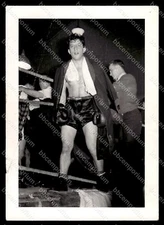 Boxing Unkown Subject 3" x 4.5" Original Vintage Photograph Type 1 B4