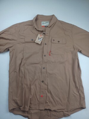 Duck Camp Long Sleeved Shirt Mens XXL  Brown Trailhead  Hiking Hunting Outdoor