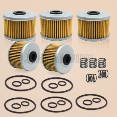 #ad 5 Oil Filter W Spring for Honda Rancher 350 420 Foreman 400 450 500 FourTrax 300 $20.48