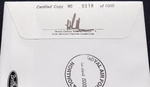 Naval General Service Medal on 2000 Stamp Cover 1949 Era Yangtze Clasp RAF Flown - Picture 5 of 6