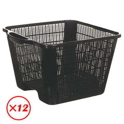12 Laguna 12'' Square Pond Planting Baskets PT966