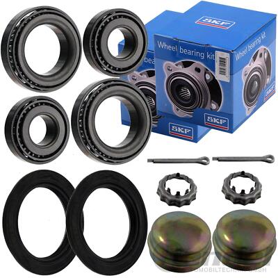 2x SKF RADLAGER-SATZ HINTEN für VW VENTO POLO 6N1 PASSAT GOLF 1+2+3 AUDI 80 100