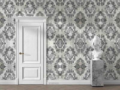 3D Flower Leaf Decoration Pattern Wallpaper Wall Murals Removable Wallpaper