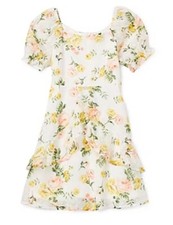 trixxi girl dress Size 16 Yellow Floral