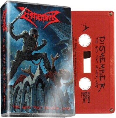 Dismember – The God That Never Was - Cassette Tape - Death Metal