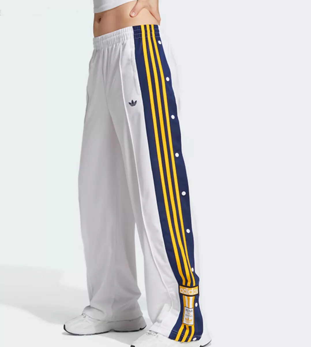 Snap on top track pants