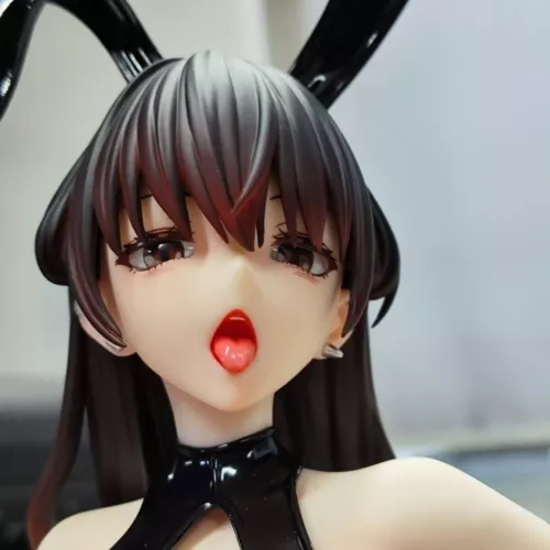 Sexy Figura Anime Conejito Niña Medias Negras Reales Decoración Arte Juguete 1/7 Arrancador - Imagen 1 de 13